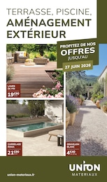 Catalogue Bricolage Union-Matériaux en cours à Marseille et alentours, AMÉNAGEMENT EXTÉRIEUR, 28 pages, 23/03/2026 - 20/04/2026