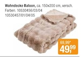 Wohndecke Baloon im Angebot bei Opti-Wohnwelt in Fulda Wohndecke Baloon Angebote bei Opti-Wohnwelt Fulda für 49,99 €