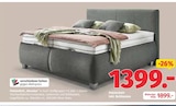 Polsterbett „Messina“ Angebote bei Segmüller Nürnberg für 1.399,00 €