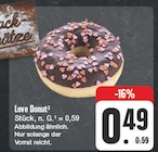 Love Donut³ bei EDEKA im Aub Prospekt für 0,49 €