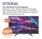 24" LED Smart-TV SRT24HE4023 im Angebot bei V-Markt in Regensburg 24" LED Smart-TV SRT24HE4023 Angebote von STRONG bei V-Markt Regensburg für 99,90 €