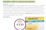 VIGANTOL 1000 I.E. Vitamin D3 Tabletten Angebote bei LINDA Bielefeld für 6,95 €