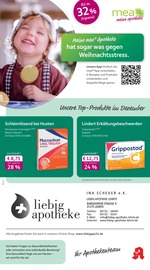 mea - meine apotheke Apotheken Prospekt der aktuellen Woche mit 4 Seiten, gültig von 01.12.2025 bis 31.12.2025, in Lehrte und Umgebung Aktueller mea - meine apotheke Apotheken Prospekt in Lehrte und Umgebung, "Unsere Dezember-Angebote" mit 4 Seiten, 01.12.2025 - 31.12.2025