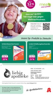 mea - meine apotheke Prospekt der KW 49 "Unsere Dezember-Angebote" Aktueller mea - meine apotheke Prospekt "Unsere Dezember-Angebote" Seite 1 von 4 Seiten