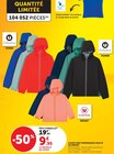 Coupe-vent impermeable adulte ou enfant à Hyper U dans Les Moussières