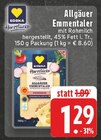 Allgäuer Emmentaler bei E center im Prospekt "" für 1,29 €