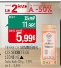TERRE DE SOMMIÈRES - LES SECRETS DE LÉONTIN en promo chez Supermarchés Match Tourcoing à 11,98 €