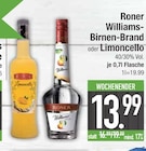Williams-Birnen-Brand von Roner im aktuellen EDEKA Prospekt für 13,99 €