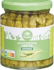 Pointes d'asperge vertes moyennes - CARREFOUR CLASSIC’ en promo à 6,78 € chez Supermarchés Match Pointes d'asperge vertes moyennes - CARREFOUR CLASSIC’ dans le catalogue Supermarchés Match
