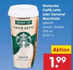 Caffè Latte im Netto Marken-Discount Prospekt Caffè Latte von Starbucks im aktuellen Netto Marken-Discount Prospekt für 1,99 €