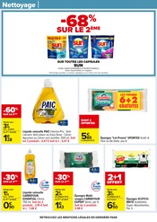 Vaisselle Angebote im Prospekt "70 % D’ÉCONOMIES SUR UNE SÉLECTION DE PRODUITS D'HYGIÈNE" von Carrefour auf Seite 54