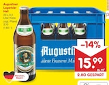 Augustiner Lagerbier Hell im Angebot bei Netto Marken-Discount in Augsburg Augustiner Lagerbier Hell Angebote bei Netto Marken-Discount Augsburg für 15,99 €