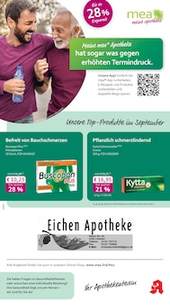 Aktueller mea - meine apotheke Prospekt "Unsere September-Angebote" Seite 1 von 4 Seiten für Krefeld