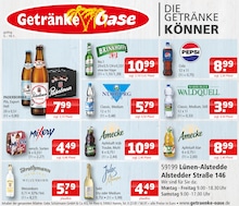 Aktueller Getränke Oase Getränkemärkte Prospekt für Lünen 05.01.2026 - 10.01.2026 Getränke Oase Prospekt für Lünen mit 1 Seite