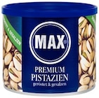 Premium Pistazien oder Premium Pistazienkerne von Max im aktuellen REWE Prospekt