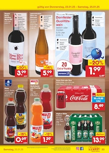 Coca Cola im Netto Marken-Discount Prospekt "Aktuelle Angebote" mit 59 Seiten (Bielefeld)