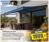 Halbkassetten-Markise im Angebot bei wohnstore Westermann in Gütersloh Halbkassetten-Markise Angebote von Esprima bei wohnstore Westermann Gütersloh für 1.999,00 €