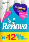 Promo PAPIER TOILETTE SKIN CARE RENOVA à 11,99 € dans le catalogue Auchan Hypermarché à Biganos