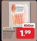 Aktuelles Schinkenspeck geräuchert Angebot bei Markant Nordwest in Bielefeld ab 1,99 €