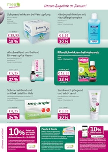 Nasenspray im mea - meine apotheke Prospekt "Unsere Januar-Angebote" mit 4 Seiten (Koblenz)