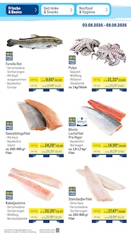 Lachs im METRO Prospekt "Wochenangebote Frische & Basics" mit 50 Seiten (Heidelberg)