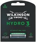 Hydro 3 Rasierklingen Angebote von Wilkinson bei Rossmann Chemnitz für 9,99 €