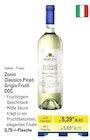 Classico Pinot Grigio Friuli DOC von Zonin für 6,41 € bei METRO im Angebot Classico Pinot Grigio Friuli DOC von Zonin im aktuellen METRO Prospekt