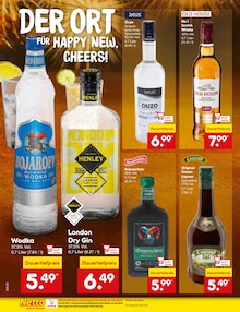 Wodka im Netto Marken-Discount Prospekt "Aktuelle Angebote" mit 61 Seiten (Bremen)