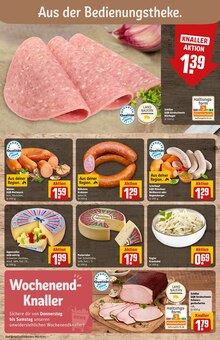 Mettwurst im REWE Prospekt "Dein Markt" mit 30 Seiten (München)