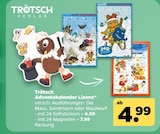 Adventskalender Lizenz mit 24 Softstickern von Trötsch für 4,99 € bei Netto mit dem Scottie im Angebot Adventskalender Lizenz mit 24 Softstickern von Trötsch im aktuellen Netto mit dem Scottie Prospekt
