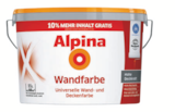 Wandfarbe Angebote von Alpina bei toom Baumarkt Gera für 34,99 €