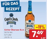 Echter Übersee-Rum für 7,49 € bei Netto Marken-Discount im Angebot Echter Übersee-Rum im aktuellen Netto Marken-Discount Prospekt