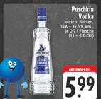 Vodka Angebote von Puschkin bei E center Hennef für 5,99 €