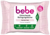 Erfrischende Reinigungstücher oder Pflegende Reinigungstücher von Bebe im aktuellen REWE Prospekt für 1,59 €