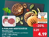 Aktuelle Steak Angebote bei Kaufland in Jena Aktuelles Wertschätze Steakburger Angebot bei Kaufland in Jena ab 4,19 €