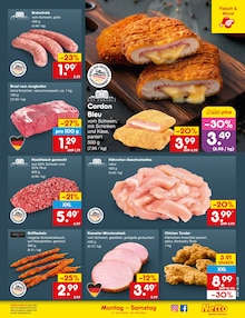 Bratwurst im Netto Marken-Discount Prospekt "Aktuelle Angebote" mit 69 Seiten (Oberhausen)