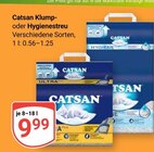 Klumpstreu Angebote von Catsan bei GLOBUS Völklingen für 9,99 €