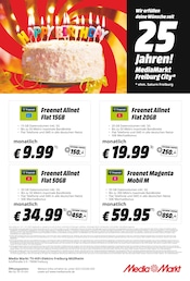 Fernseher im MediaMarkt Saturn Prospekt in Bad Krozingen Aktueller MediaMarkt Saturn Prospekt mit Fernseher, "Wir erfüllen deine Wünsche seit 25 Jahren!", Seite 1