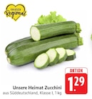 Unsere Heimat Zucchini Angebote von Von Herzen Regional bei EDEKA Mannheim für 1,29 €