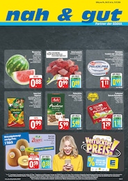 Supermarkt Prospekt von nah und gut Bergtheim nah und gut Prospekt: "Wir lieben Lebensmittel!", 8 Seiten, 06.07.2026 - 11.07.2026