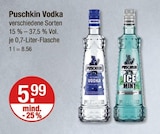 Vodka von Puschkin im aktuellen V-Markt Prospekt für 5,99 €