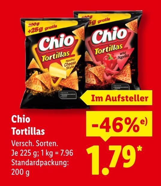 Tortillas Nacho Cheese Style