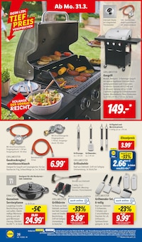 Gasgrill im Lidl Prospekt "LIDL LOHNT SICH" mit 60 Seiten (Wuppertal)