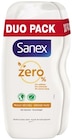 Gel douche Zero % - SANEX en promo chez Lidl Gel douche Zero % - SANEX dans le catalogue Lidl