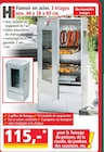Norma Strasbourg - Promo Fumoir en acier, 3 étages Promo Fumoir en acier, 3 étages à 115,00 € dans le catalogue Norma à Strasbourg