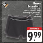 EDEKA Linz - Herren Boxershorts Angebot im Prospekt Herren Boxershorts bei EDEKA im Linz Prospekt für 9,99 €