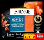 SAUMON FUMÉ DE NORVÈGE LABEYRIE - LABEYRIE en promo chez Auchan Hypermarché Villeneuve-d'Ascq à 13,39 €