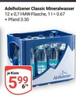 Aktuelles Classic Mineralwasser Angebot bei GLOBUS in Duisburg ab 5,99 €