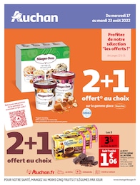 Auchan Catalogue "Profitez de notre sélection "les offerts !"", 56 pages, Neuilly-sur-Seine,  17/08/2022 - 23/08/2022