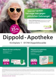 mea - meine apotheke Prospekt für Dippoldiswalde: "Unsere September-Angebote", 4 Seiten, 01.09.2024 - 30.09.2024